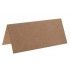 Sachet de 10 marque places rectangle, Kraft