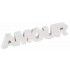 SANTEX 3425-1, Lettres AMOUR majuscules 12cm en bois blanc