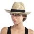 P'TIT Clown re35300 - Chapeau paille cowboy adulte, naturel 