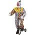 P'TIT Clown re41812 - Clown sur monocycle électrique, animé, sonore et lumineux 1m75