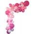 Guirlande Organique 5m de 50 ballons, Rose