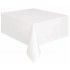 Nappe plastique RECTANGLE, Blanc