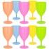 LOT de 10 Gobelets Party Cup plastique, coloris assortis 35cl