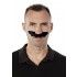 P'TIT Clown re55010 - Moustache plombier, noire