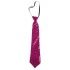 P'TIT Clown re60243 - Cravate sequins avec élastique, rose