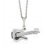 Collier Guitare argent