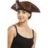 P'TIT Clown re73520, Chapeau adulte de pirate marron