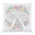 SANTEX 7393-99, Coussin d'alliances Mariage Fleuri