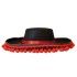 P'TIT Clown re75300 - Chapeau feutre espagnol adulte, noir et rouge 