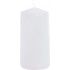 Chaks 80292-00, Petite bougie cylindrique 6cm, Blanc