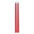 Chaks 80294-02, Set de 2 bougies Flambeau 30cm, Rouge