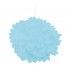Chaks 80503-35, Set de 2 Pompons boules Papier De Soie 30cm, Bleu pastel