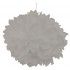 Chaks 80504-21, Set de 2 Pompons boules Papier De Soie 40cm, Gris