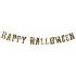 Party Pro 812590HP, Guirlande Lettres Happy Halloween 2m noir/or
