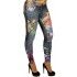 Chaks 84 260513, Jeggings Lady imprimé, adulte S/M (36/40)