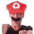 Moustache Mario noire