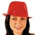 Party Pro 865090605, Chapeau borsalino sequin rouge