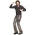 PANTALON DISCO Argent adulte