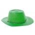 Party Pro 87321207, Chapeau cowboy paillette vert lemon