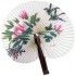 Eventail chinois 25cm fleurs