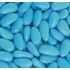 Sachet 500g dragées LONGUETTES (amande) - Turquoise brillant