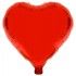 Ballon mylar métallisé Coeur Rouge 49cm