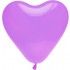 Lot de 8 ballons COEUR 35cm, lilas