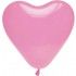 Lot de 8 ballons COEUR 35cm, rose