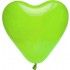 Lot de 8 ballons COEUR 35cm, Vert tilleul