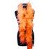 BOA en plumes, orange 1m80