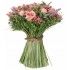 Chaks 11605, Déco Grand Bouquet Champêtre vertical Roses liées avec feuillage 20cm