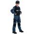 Chaks C4086140, Déguisement Agent SWAT 140cm, 9-11 ans