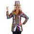 Chaks C4578M, Veste Crazy Cabaret multicolore, adulte M