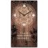 Horloge Zen Bouddha Ce Que tu as 28x50cm