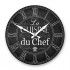 Horloge ronde La Cuisine du Chef Ø 28cm