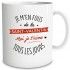 Mug Saint Valentin Je m'en fous