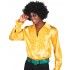 Chemise adulte disco Jaune - taille XL