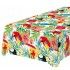 Nappe plastique 137 x 274 cm, Tropical coloré