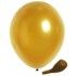 Grand sachet 100 ballons nacrés, 30 cm, or