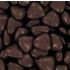 POCHON 500g MINI-COEUR, Marron/Chocolat brillant (mini-coeurs)