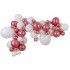 Kit Arche de 70 ballons La Gipsy, Blanc et Rose Gold