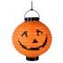 DESTOCKAGE, Lanterne LED Halloween orange diamètre 20 cm
