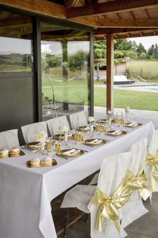 grande nappe en rouleau intissé 50 mÈtres blanche articles de fête
